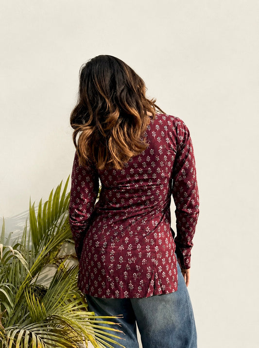 Manvi Straight Sleeves Kurti