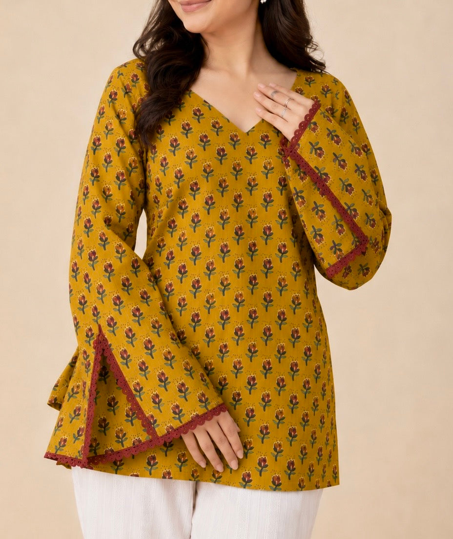 Priya Bell Sleeves Kurti with
