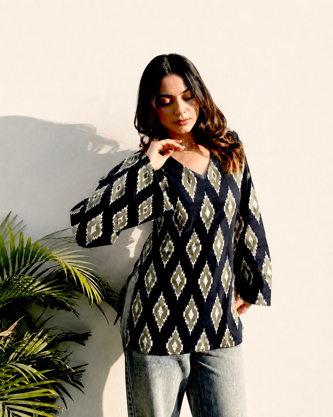 Sitara Bell Sleeves Kurti