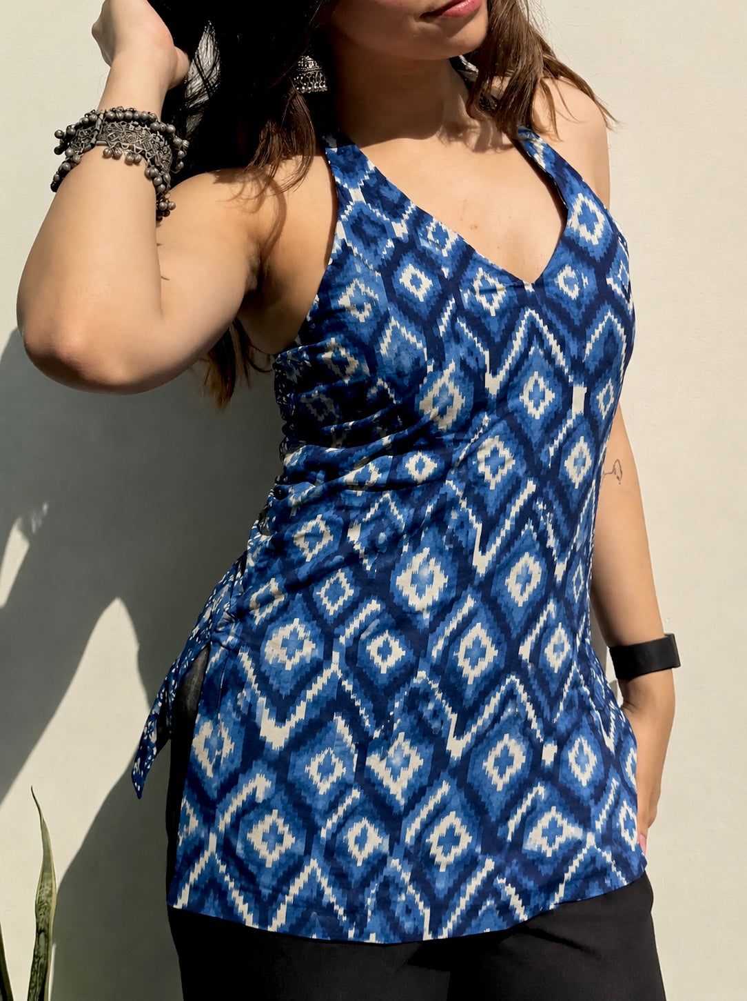 Ziva Halter Neck Kurti