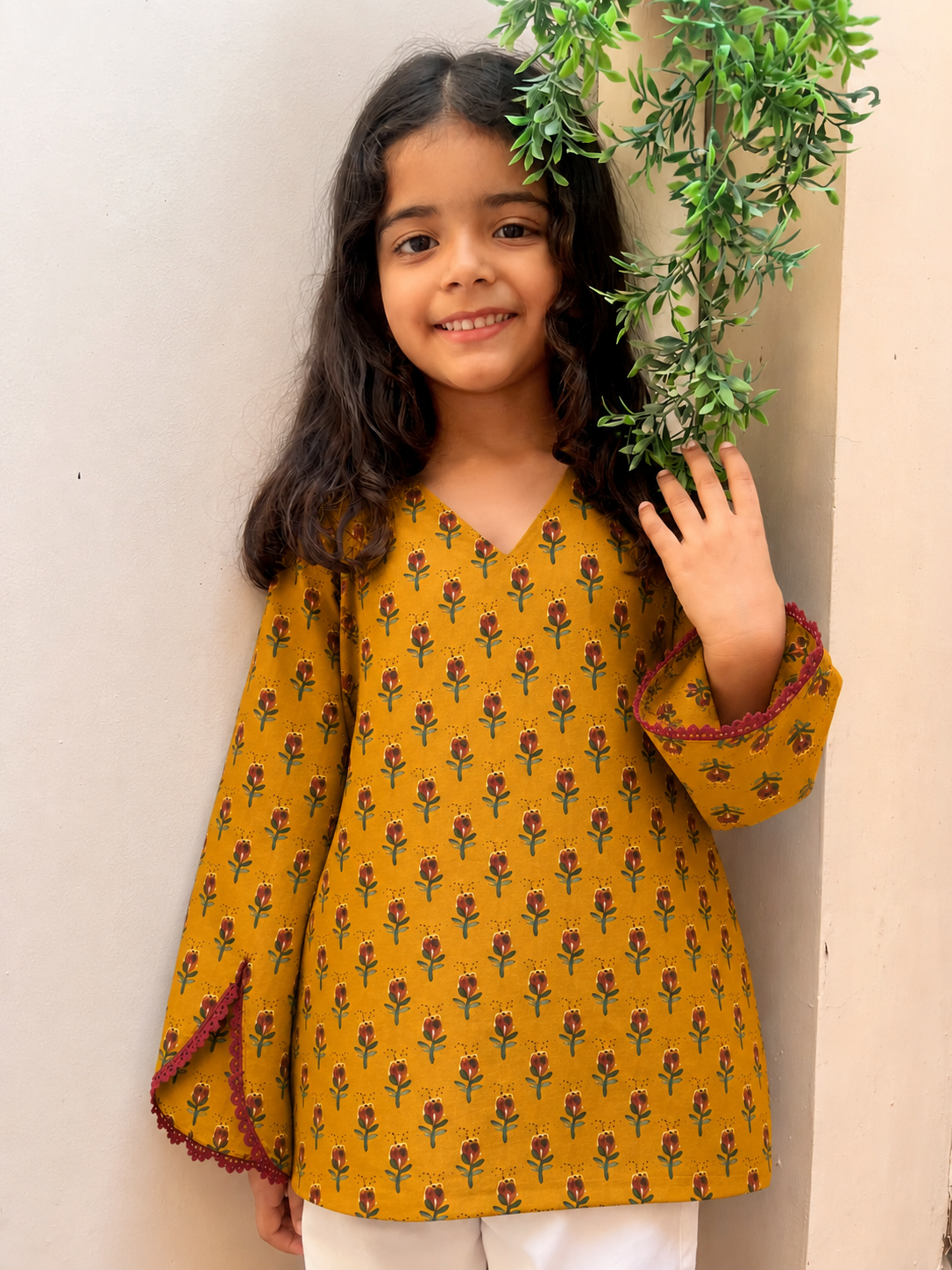 Priya Bell Sleeves Kurti