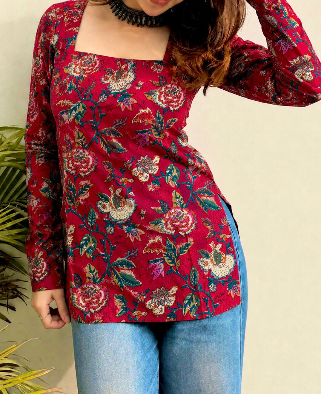 Anaya Straight Sleeves Kurti