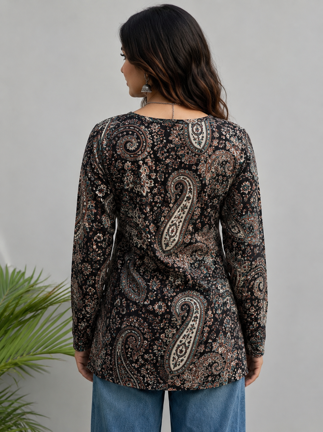 Mahi Straight Sleeves Kurti