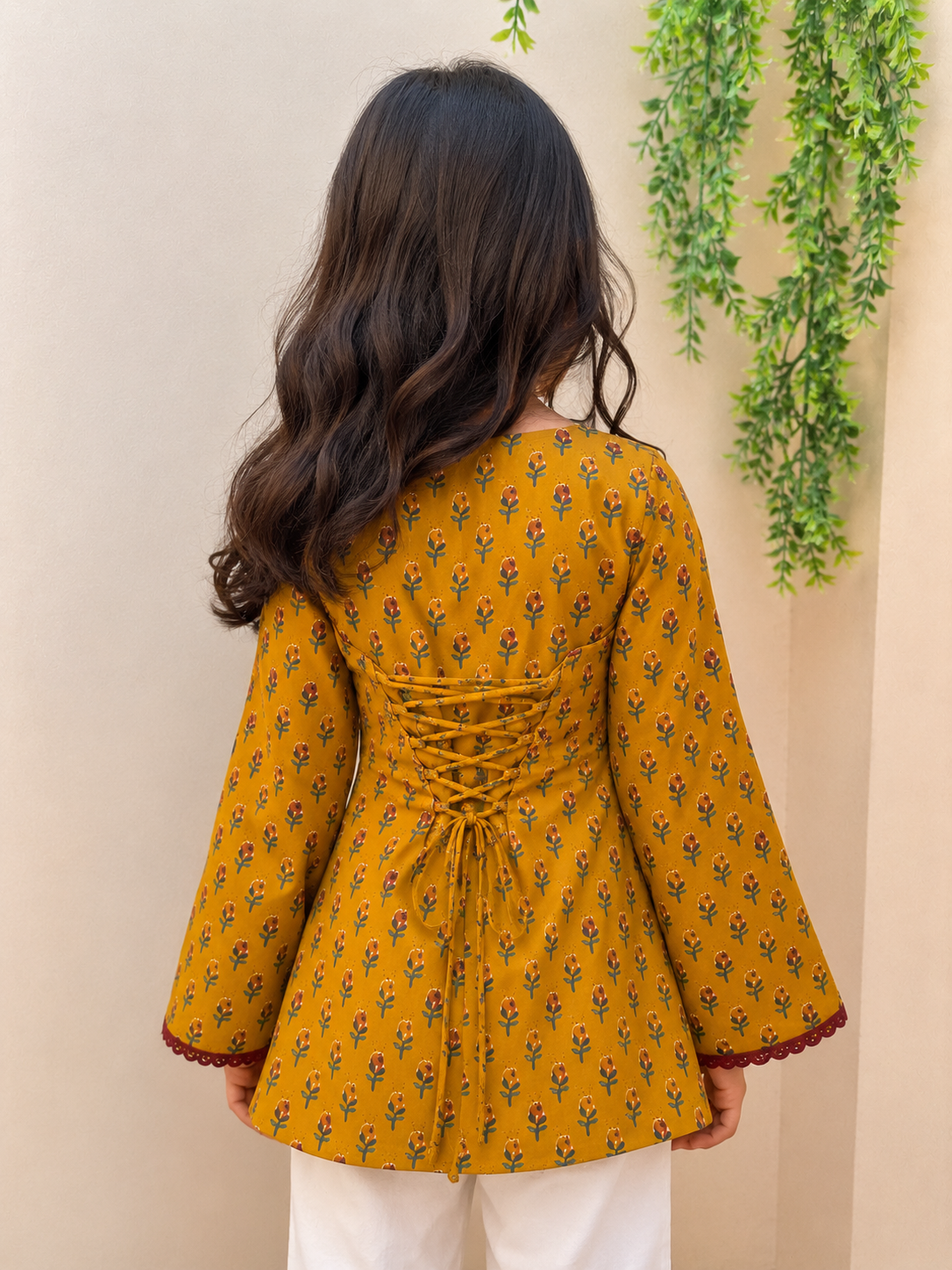 Priya Bell Sleeves Kurti