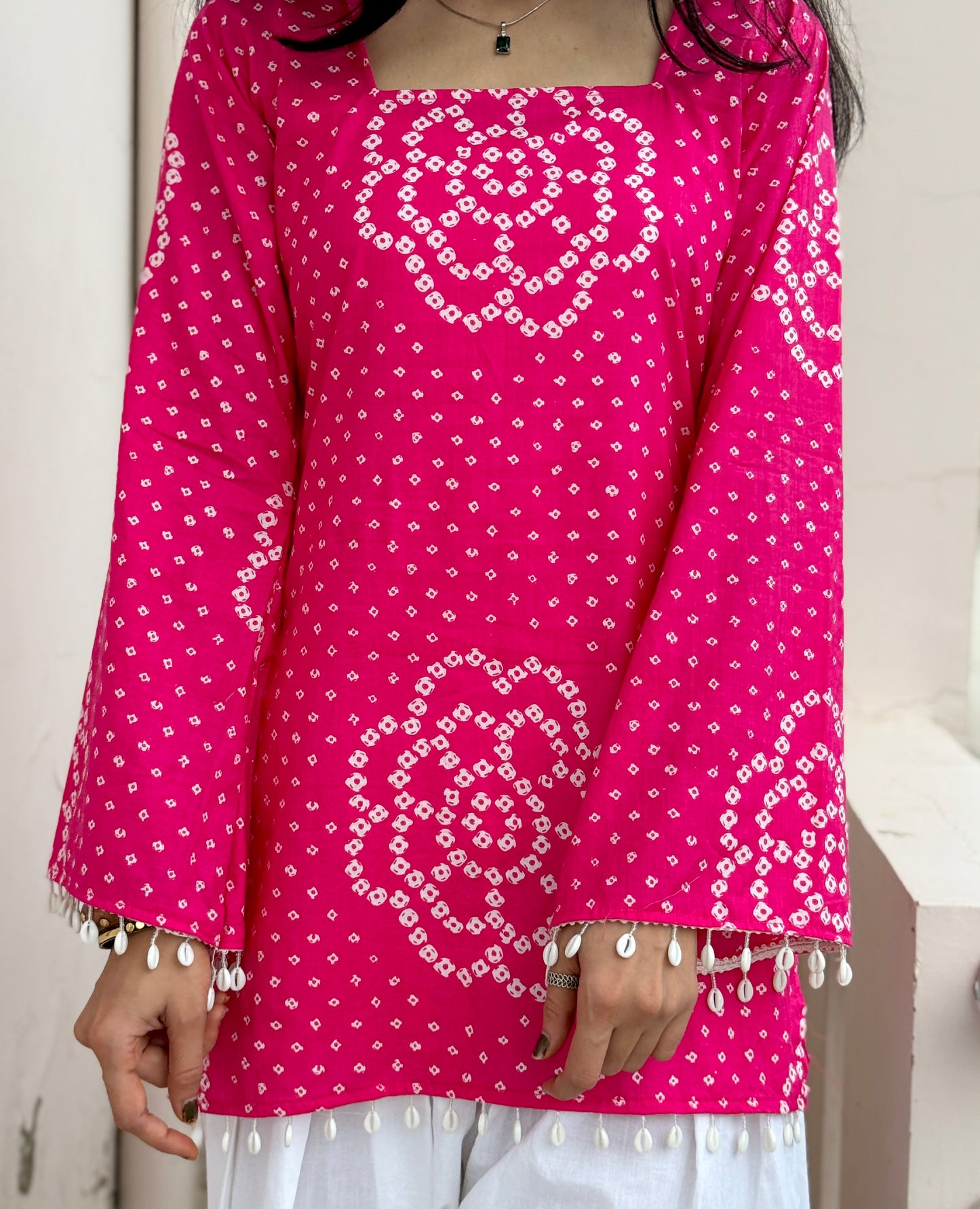 Noor Bell Sleeves kurti