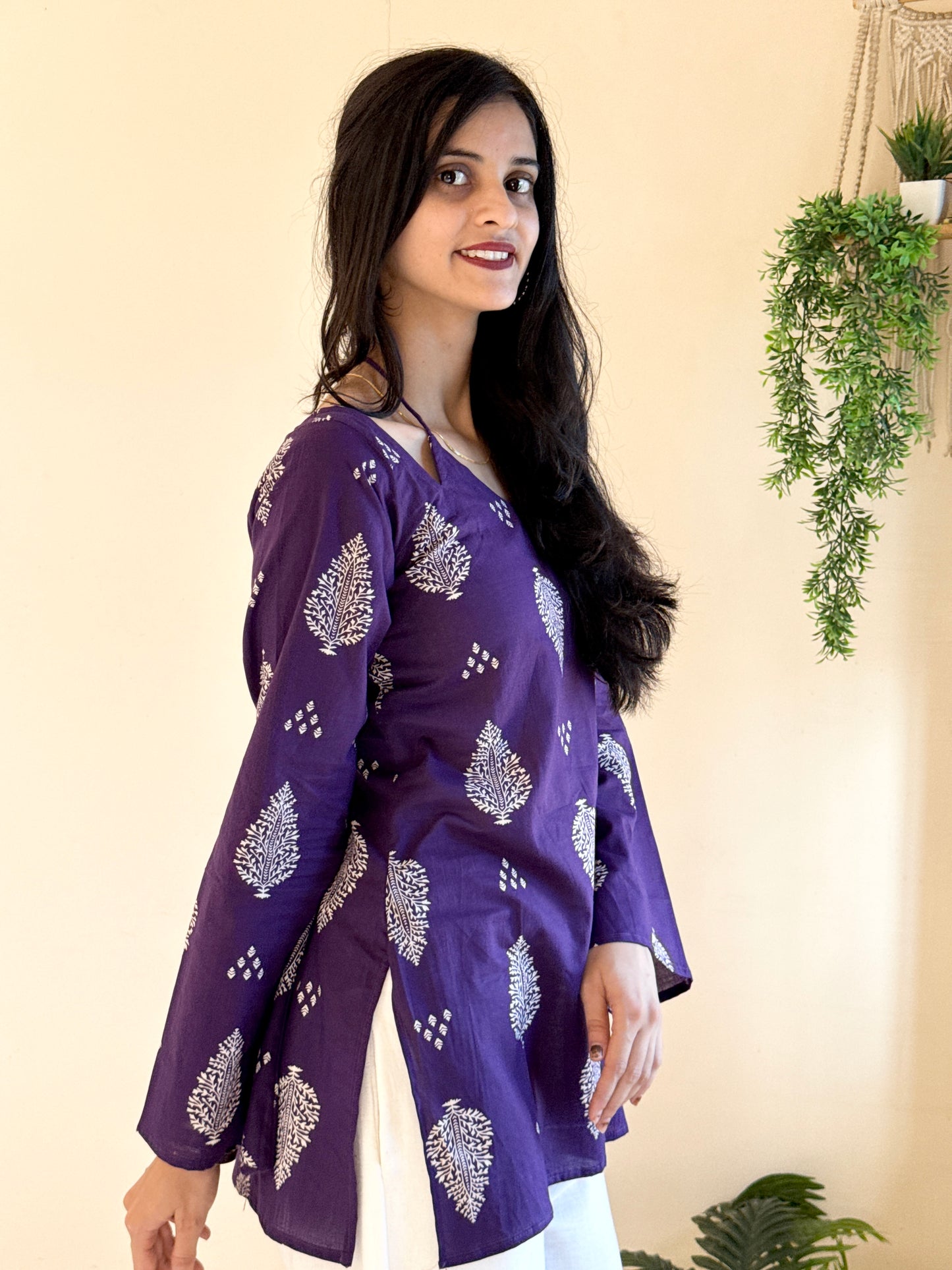 Radhika  Bell Sleeves Kurti