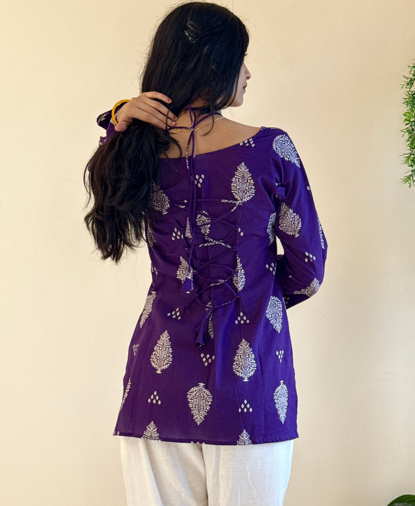 Radhika  Bell Sleeves Kurti