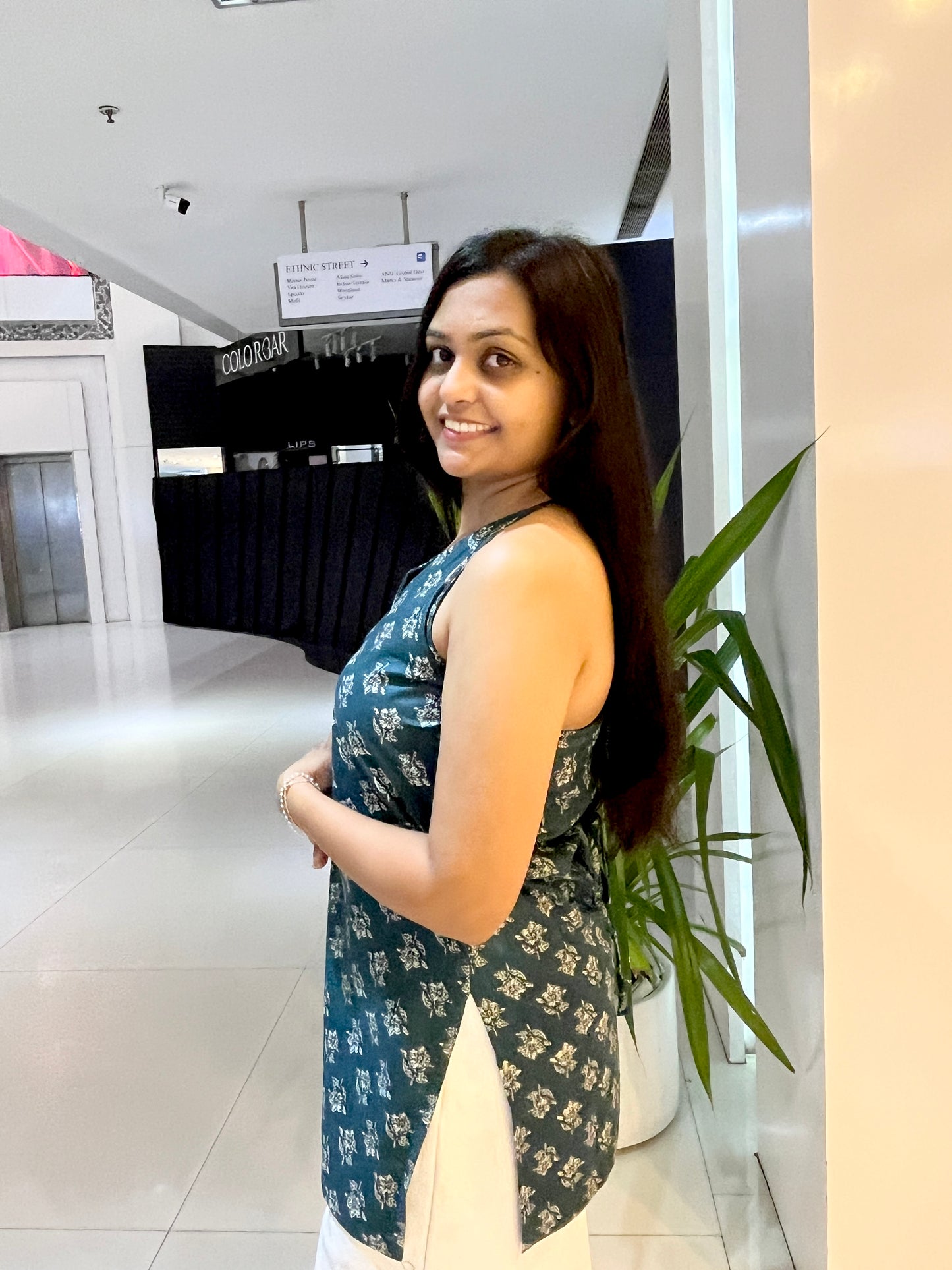 Riha Halter Neck Kurti