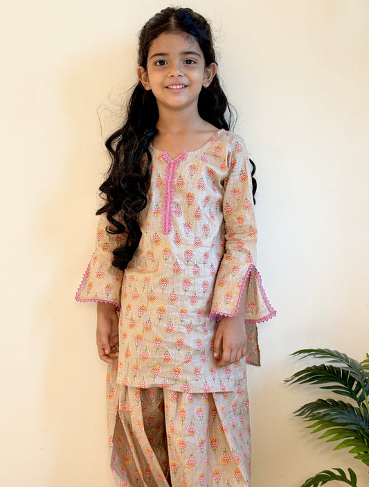 Raza Farsi Salwar Set for kids