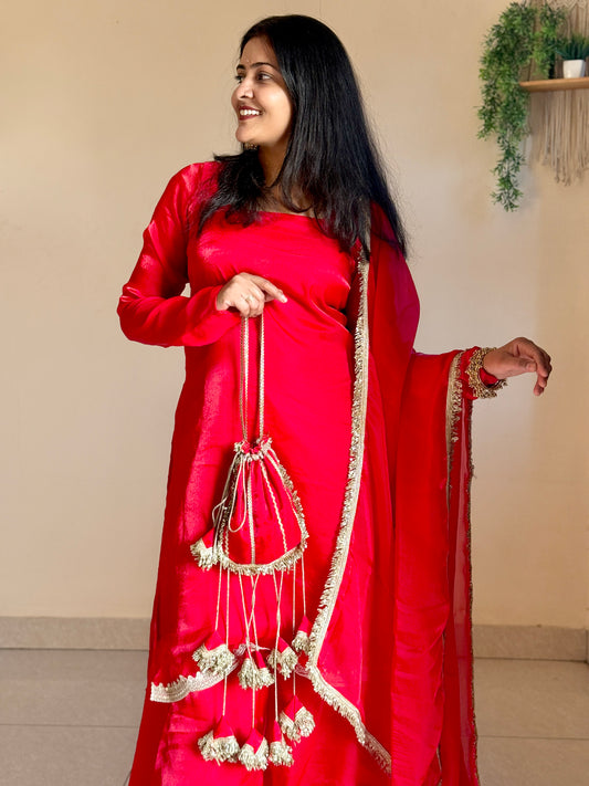Kumkum Suit Set with potali