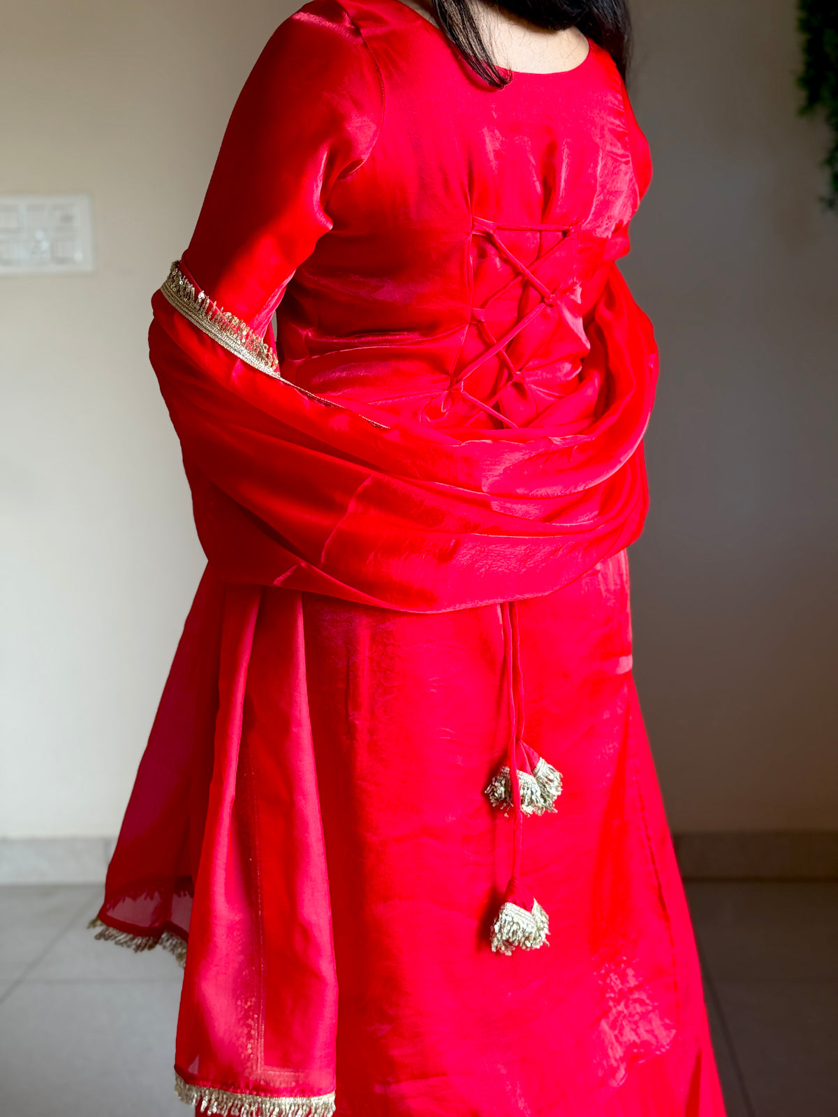 Kumkum Suit Set with potali