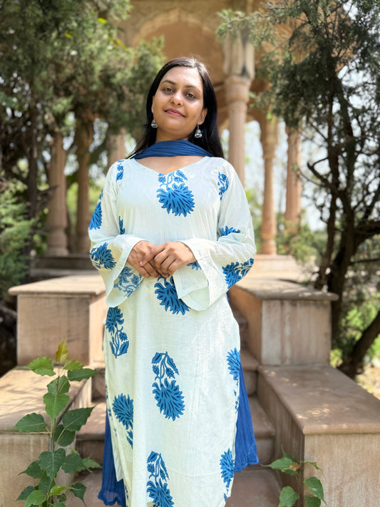 Anushka Salwar set with Dupatta