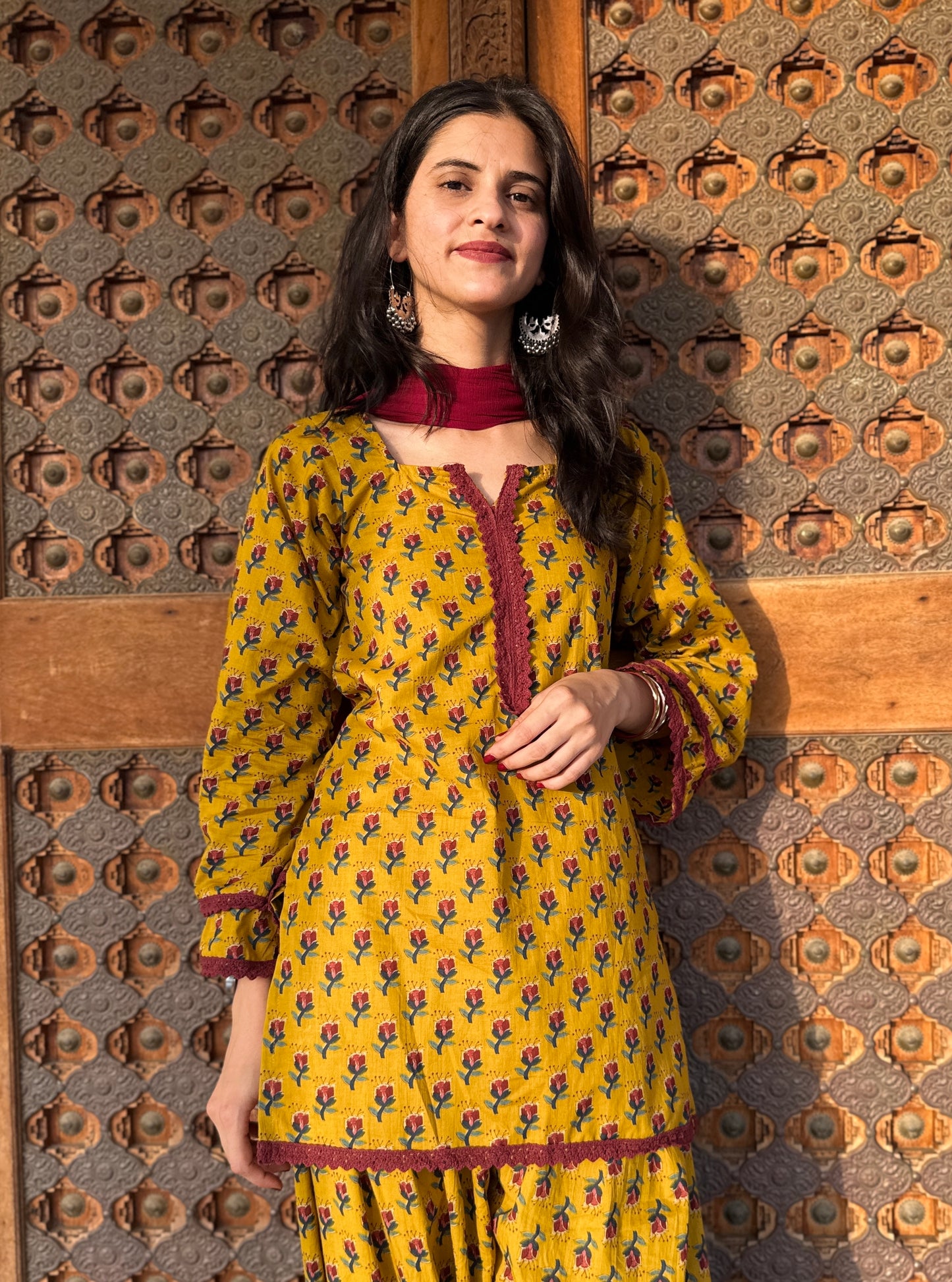 Priya Farsi Salwar Set with Dupatta