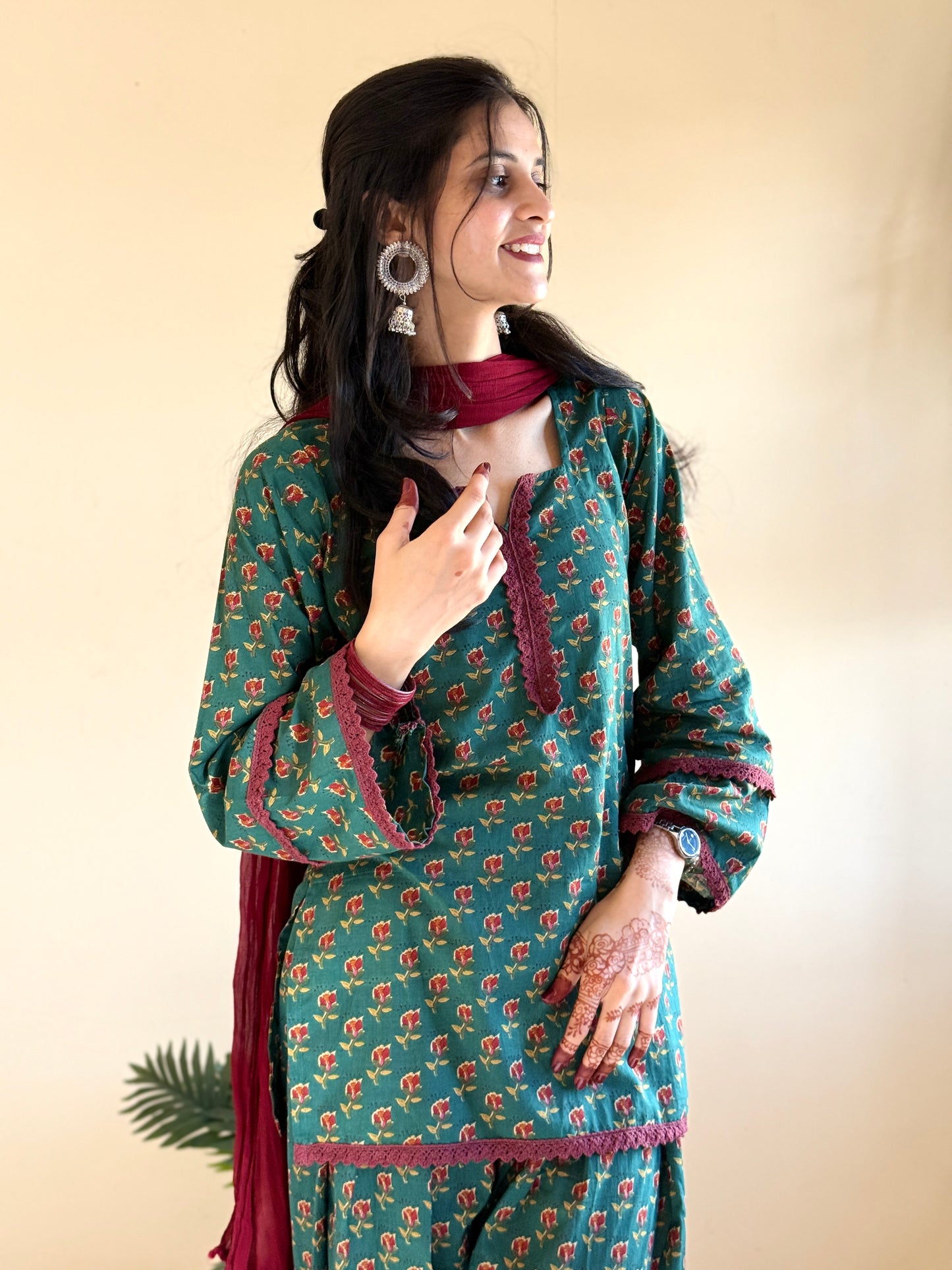 Jannat Farsi Salwar Set with Dupatta