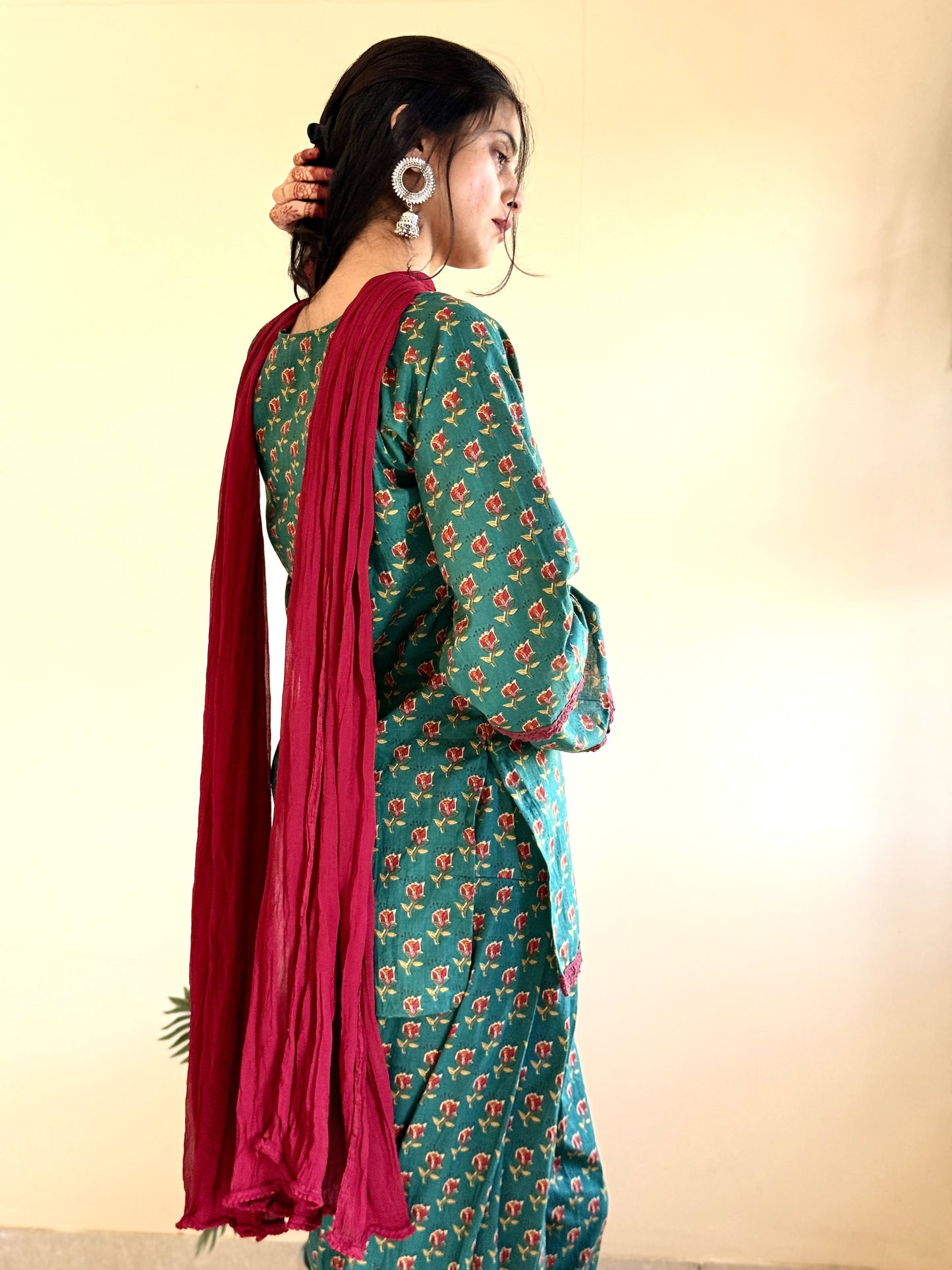 Jannat Farsi Salwar Set with Dupatta